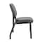 Boss Antimicrobial Armless Guest Chair, 400 lb. Weight Capacity B9595AM-BK-400 - alternate 5